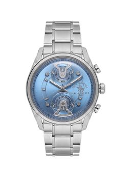 Santa Barbara Polo & Racquet Club - Men Quartz Blue Dial Analog Watch - SB.1.10666-3 (M)