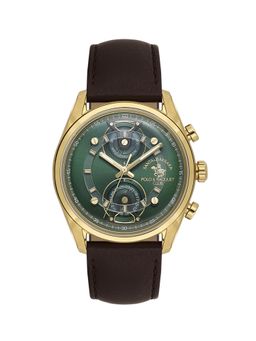 Santa Barbara Polo & Racquet Club - Men Quartz Green Dial Analog Watch - SB.1.10667-3 (M)