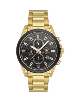 Santa Barbara Polo & Racquet Club - Men Quartz Black Dial Analog Watch - SB.1.10675-5 (M)