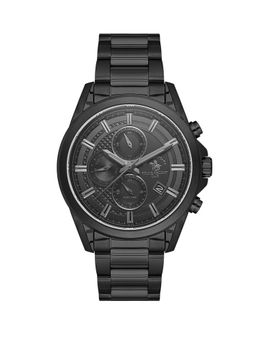 Santa Barbara Polo & Racquet Club - Men Quartz Black Dial Analog Watch - SB.1.10675-6 (M)