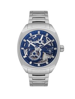 Santa Barbara Polo & Racquet Club - Men Automatic Blue Dial Analog Watch - SB.5.10006-3 (M)