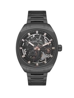 Santa Barbara Polo & Racquet Club - Men Automatic Black Dial Analog Watch - SB.5.10006-4 (M)
