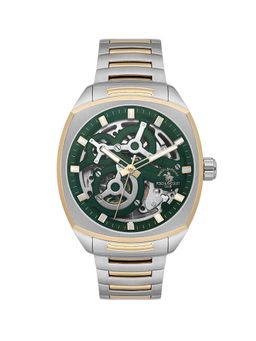 Santa Barbara Polo & Racquet Club - Men Automatic Green Dial Analog Watch - SB.5.10006-5 (M)