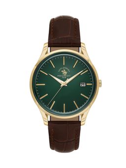 Santa Barbara Polo & Racquet Club - Men Quartz Green Dial Analog Watch - SB.8.10011-5 (M)