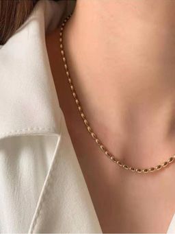 AQUASTREET - Gold 18K Gold Plated Minimal Chain