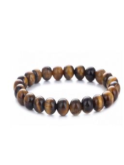 AQUASTREET - Brown Stones Bracelet