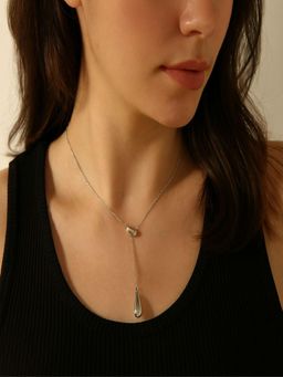 AQUASTREET - Silver Silver Plated Statement Necklace