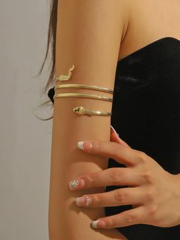 AQUASTREET - Gold Plated Statement Armlet