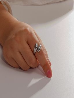 AQUASTREET - Silver Plated Statement Ring