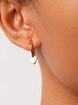 AQUASTREET - Gold Plated Statement Pair Of Earrings
