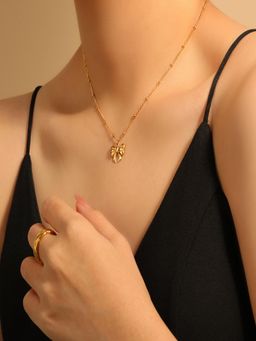 AQUASTREET - Gold Plated Minimal Necklace