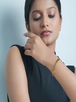 AQUASTREET - Gold Plated Statement Bracelet