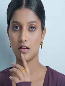 AQUASTREET - Gold Plated Minimal Jewellery Set