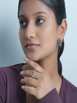 AQUASTREET - Silver Silver Plated Minimal Jewellery Set