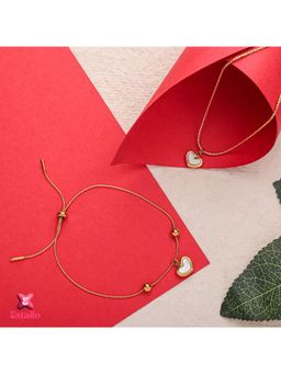 ESTAILO FASHION - White Minimal Jewellery Set