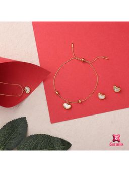 ESTAILO FASHION - White Minimal Jewellery Set