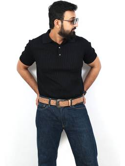 Berbanto - Beige Natural Western Leather Belt