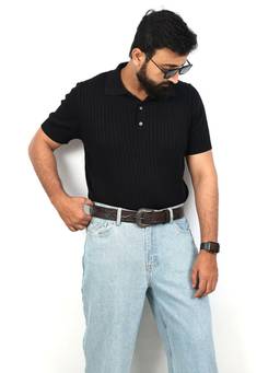 Berbanto - Dark Brown Western Leather Belt