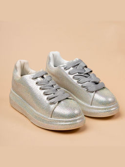 VANSON - Milky Way Embellished Sneakers