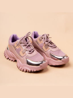 VANSON - Space Princess Purple Sneakers