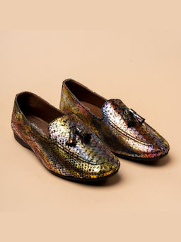 VANSON - Metal Rainbow Multicolor Loafers