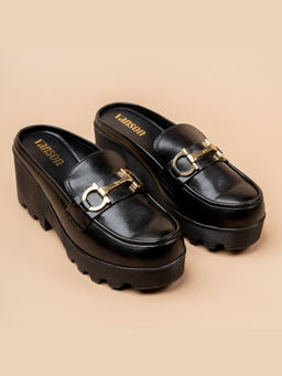 VANSON - Canyon Regular Black Mules