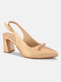 Elevato Basics - Golden Sandal Heels