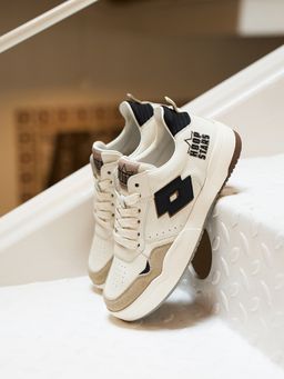 LOTTO - Hoop Star OG White Leather Sneakers for Women