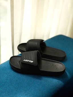 LOTTO - Enduro X Black Sliders for Men
