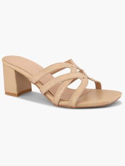 Elevato Basics - Golden Block Heels