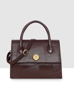 ESBEDA - Brown Elegant Top Handle Handbag