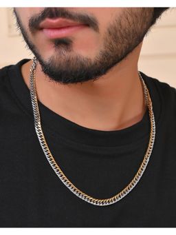 VOJ - Men Dual-Plated Stainless Steel Fashionable Chain