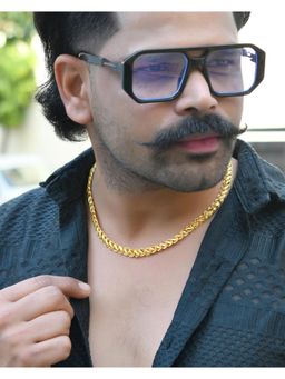 VOJ - Gold Plated Designer Men Chain