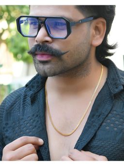 VOJ - Gold Plated Designer Box Men Chain