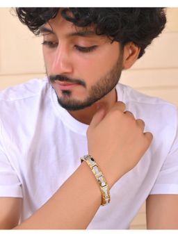 VOJ - Double Toned Magnetic Bracelets For Men