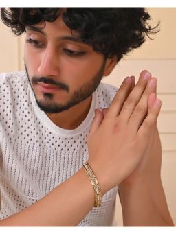 VOJ - Stainless Steel Adjustable Titanium Magnetic Bracelets For Men