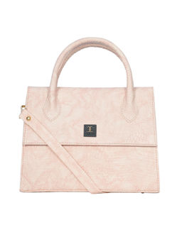 ESBEDA - Pink Croco Textured Handbag for Women (S)