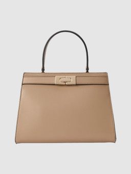 Forever New - Lara Lady Top Handle Handbag With Detachable Strap - Beige