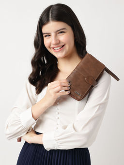 Fastrack - Multi-Compartment Phone Wallet for Women