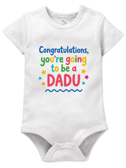 Zeezeezoo - Congratulations, You'Re Going To Be A Dadu Bodysuit (0-3 Months)