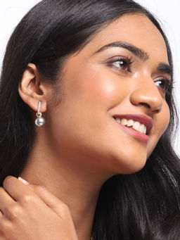 Blueberry - Petra Pearl Drop Earrings