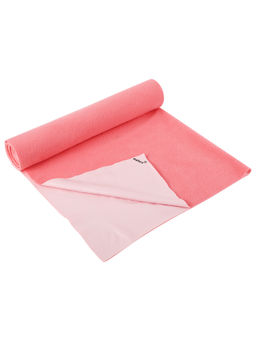 Nuluv - Peach Waterproof Reusable Dry Sheet for Babies