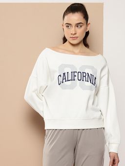 Alcis - Women's Sidefall Shoulder Pullover Sweatshirt