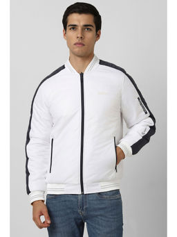 Van Heusen - Men White Patterned Casual Jacket