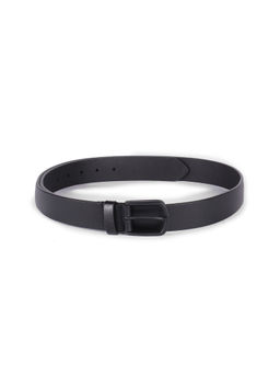 Allen Solly - Men Leather Textured Black Casual Belt