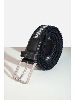 Louis Philippe - Men Leather Textured Multi-Color Casual Belt