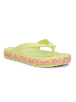 Hush Puppies - Women Green Flipflops