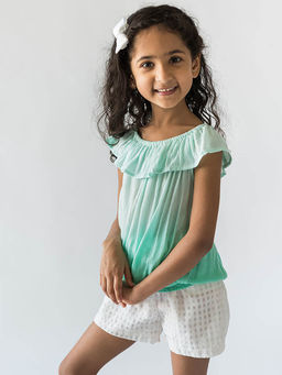 A Little Fable - Girls Tops Blue