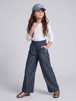 TINY GIRL - Girls Blue Cotton Jeans