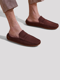 Neeman's - Relive Knit Brown Mules